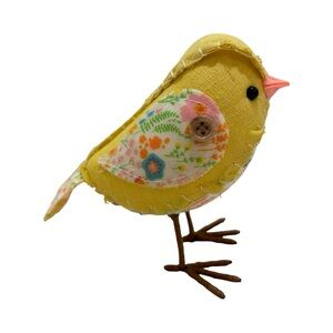 Spring Flower Birdy Bird Chick‎ Yellow Fabric Bird Decoration Target Spritz